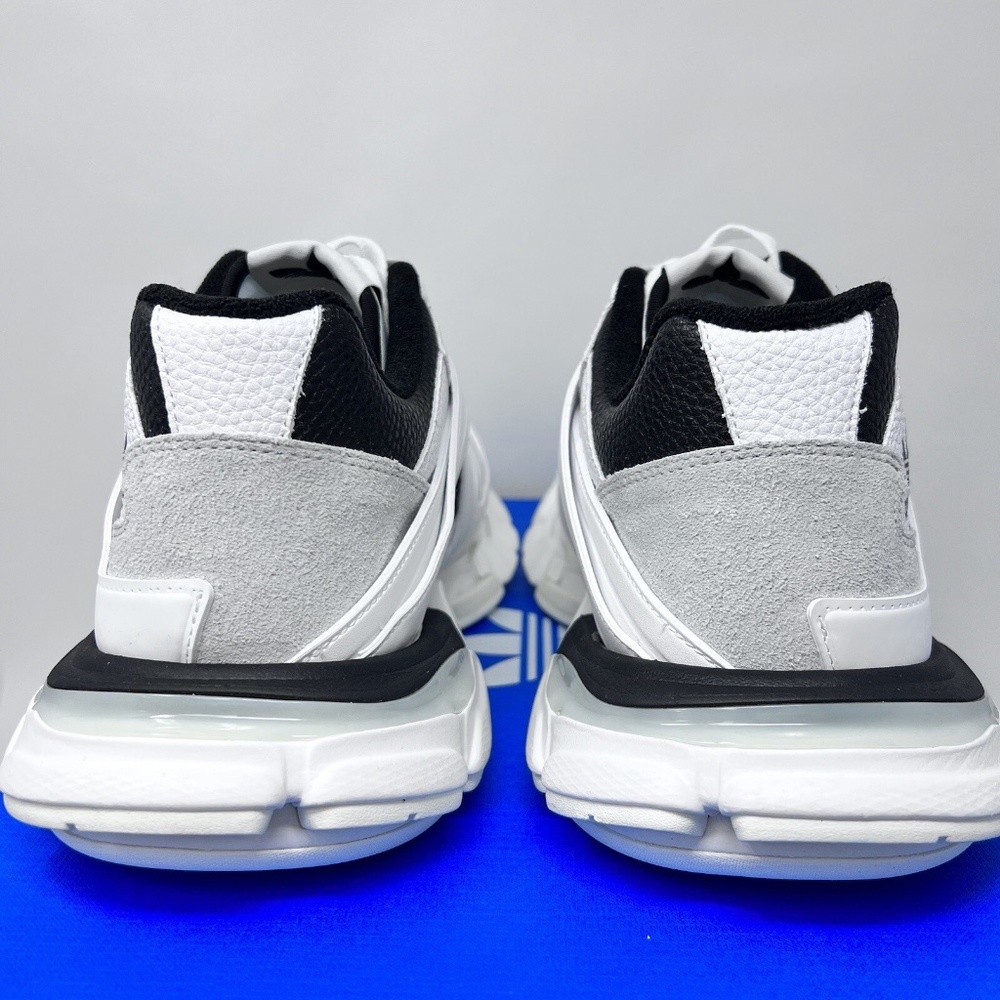 Balenciaga x Adidas Track Forum Sneakers Size 45 EU White Black - Picture 8 of 9